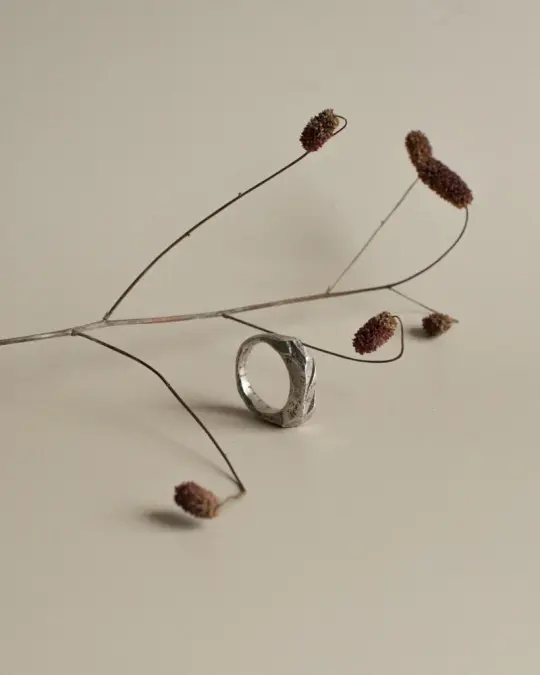 Silver “SLIRDE” ring - size 9/60/R-S