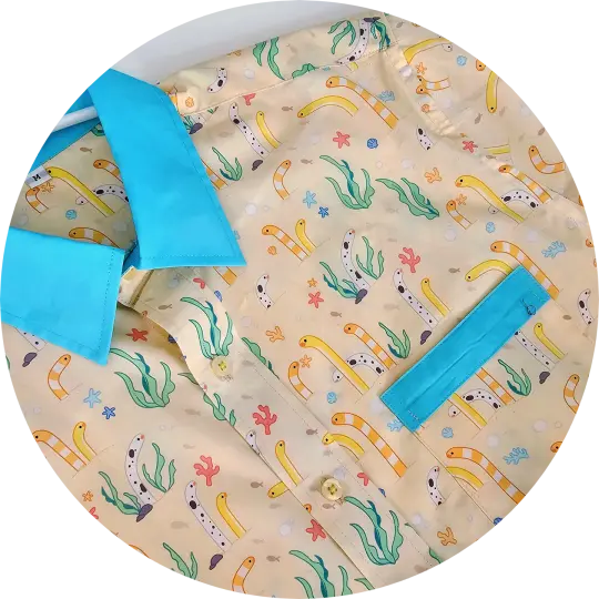 Garden Eel Button-Up Shirt