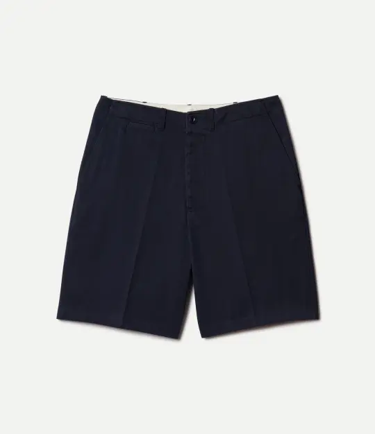 1920s Cotton Twill Chino Shorts