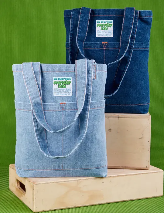 Denim Everyday Tote Bag