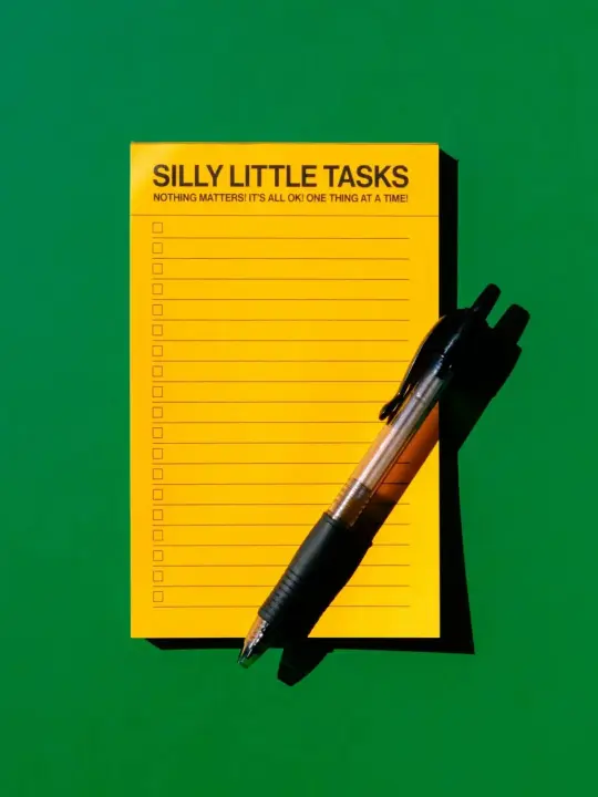 Silly Little Tasks Notepad
