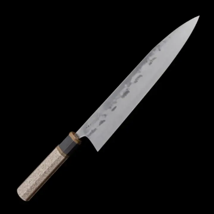 Carter Knives Stainless Clad Fukugozai Gyuto by Murray Carter – 9.8"