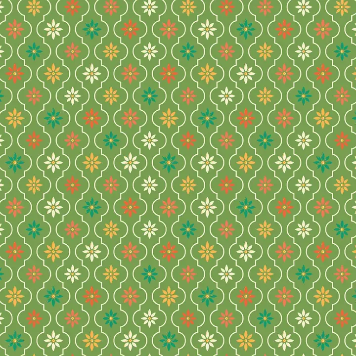 Green Moroccan Tile from Autumn Afternoon