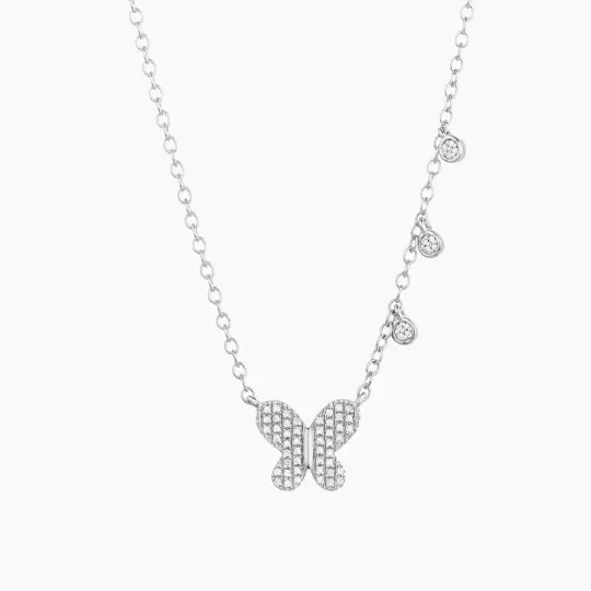 Ella Stein Butterfly Pendant Necklace