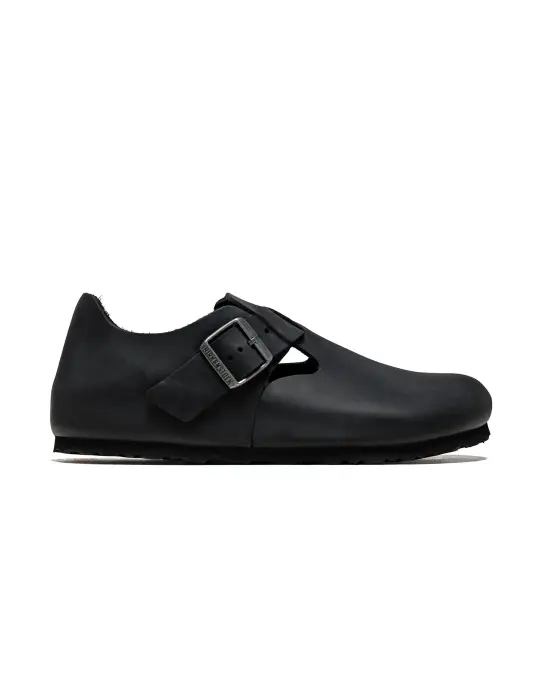 Birkenstock London Nubuck Oiled Black