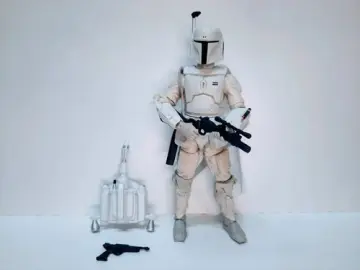 Prototype Boba Fett Star Wars Black Series Walgreens Exclusive White 6