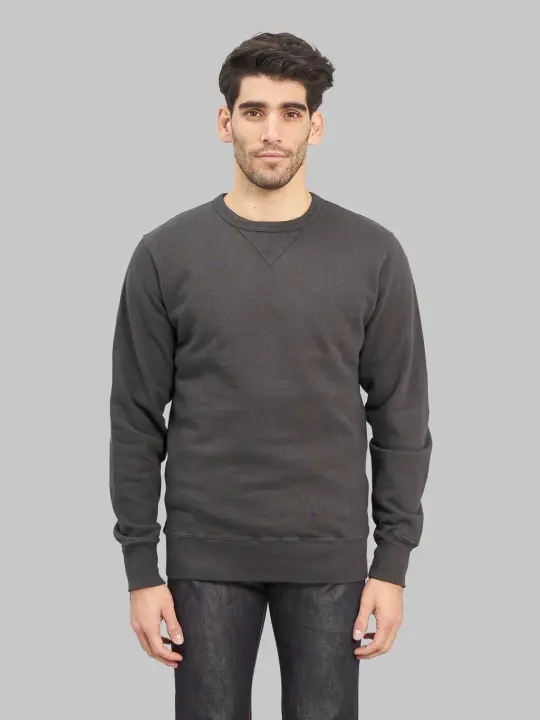 Samurai Jeans SWS-SC01 Japanese Cotton Sweatshirt Kuromame