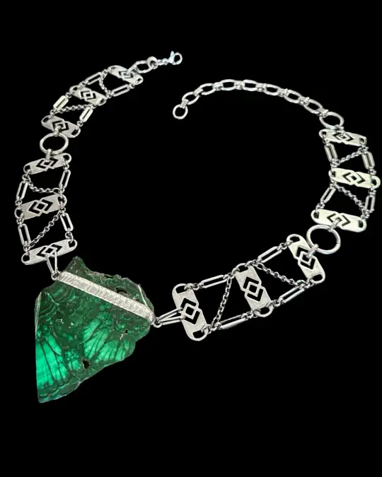 AKMĒ | Malachite Necklace