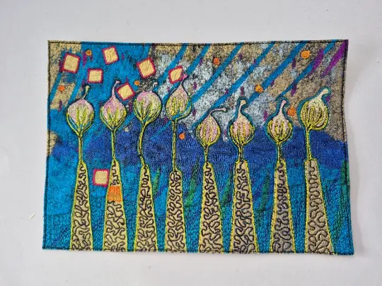 Weird Flowers Embroidery