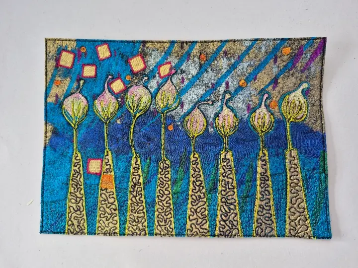 Weird Flowers Embroidery