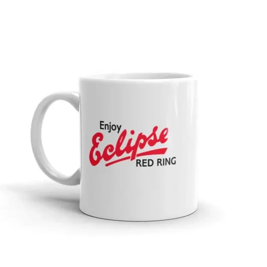 Vintage Red Eclipse Coffee Mug | Available in 2 Sizes!
