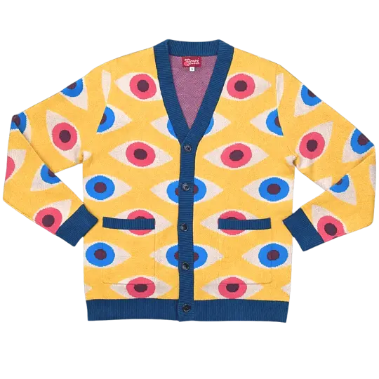 Bauhaus Eyeball Cardigan