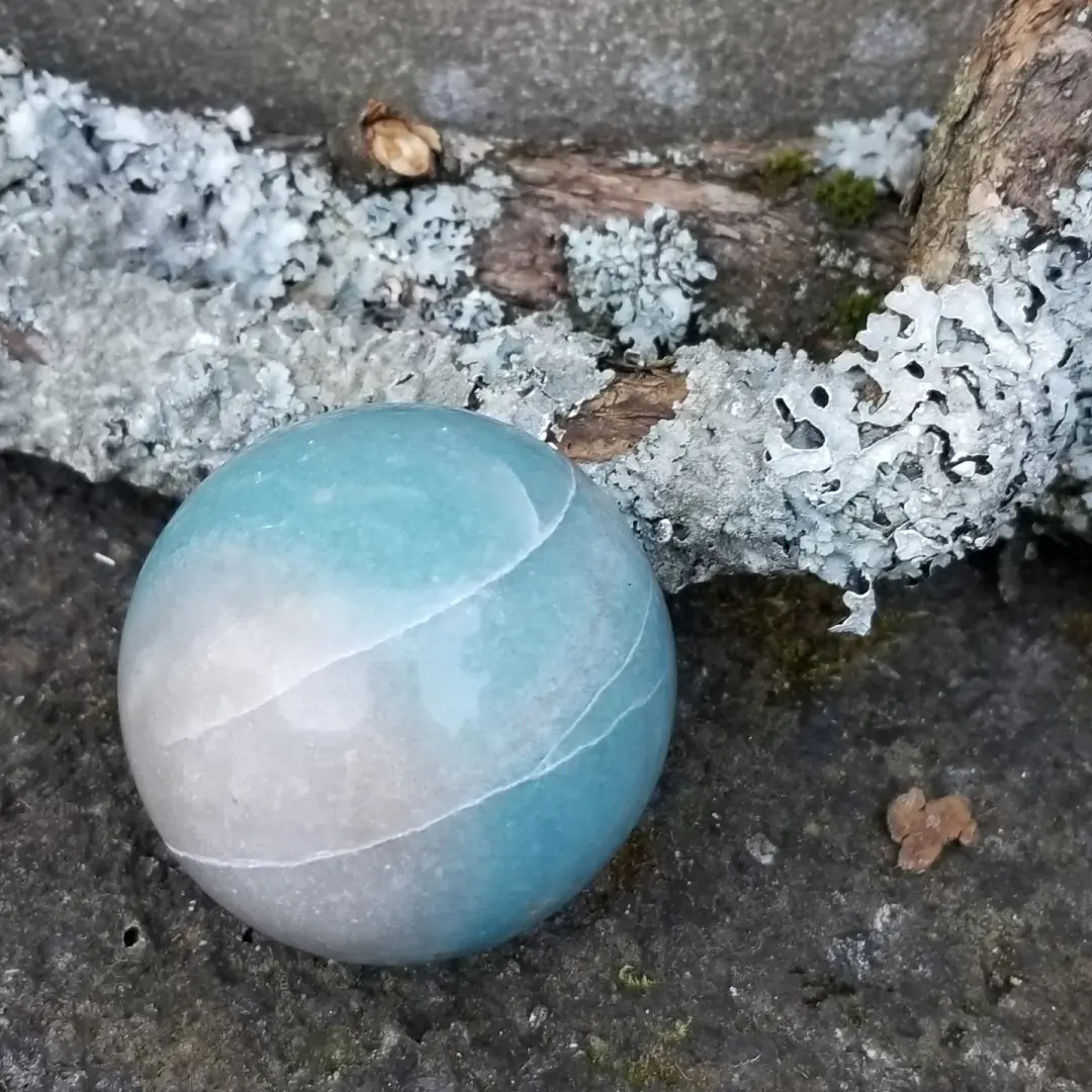 Blue Like the Sky - Trolleite Sphere - rare find!