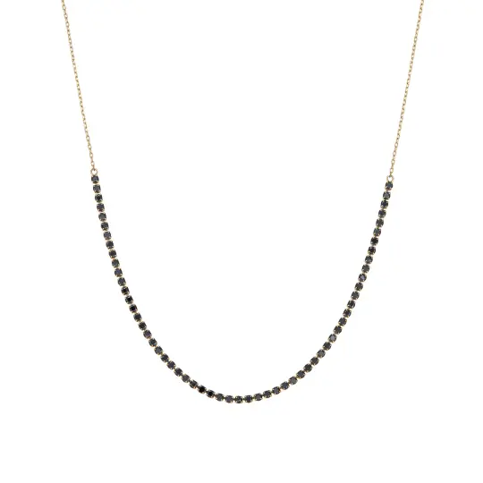 Vela Necklace - Black