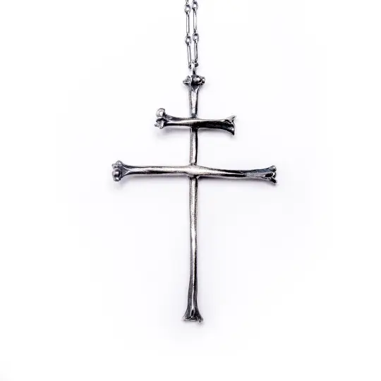 As Above, So Below Part II: Medium Lorraine Cross Necklace
