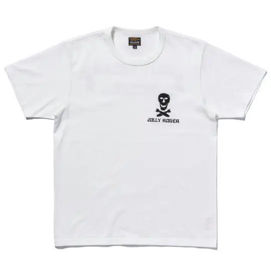 MILITARY TEE / JOLLY ROGER, BEST DAMN GROUP