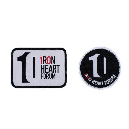 Iron Heart 10 Year Forum Anniversary Patch