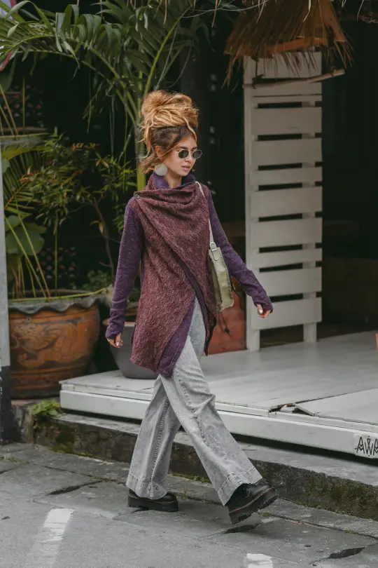 Convertible Jacket Mila Purple