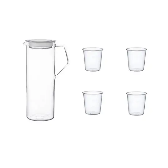 CAST Water Glass and Jug Set