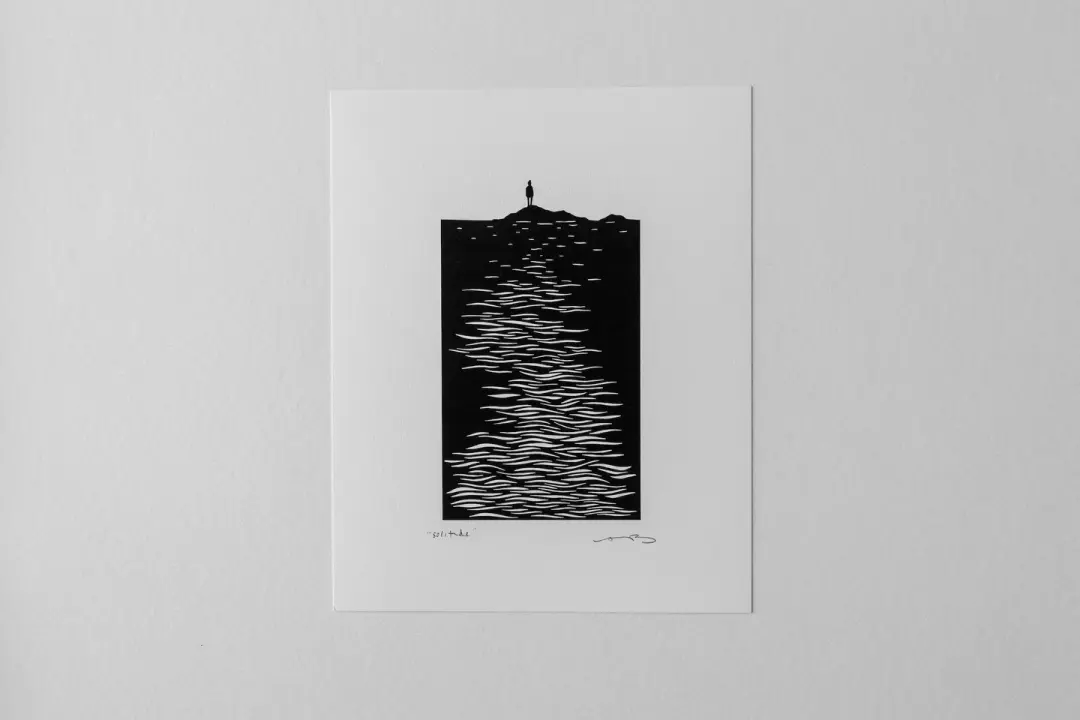 "Solitude" 8x10" print