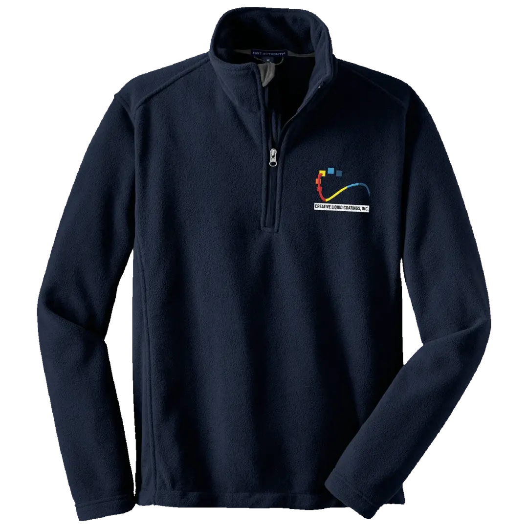 CLC F218 Port Authority 1/4 zip fleece jacket