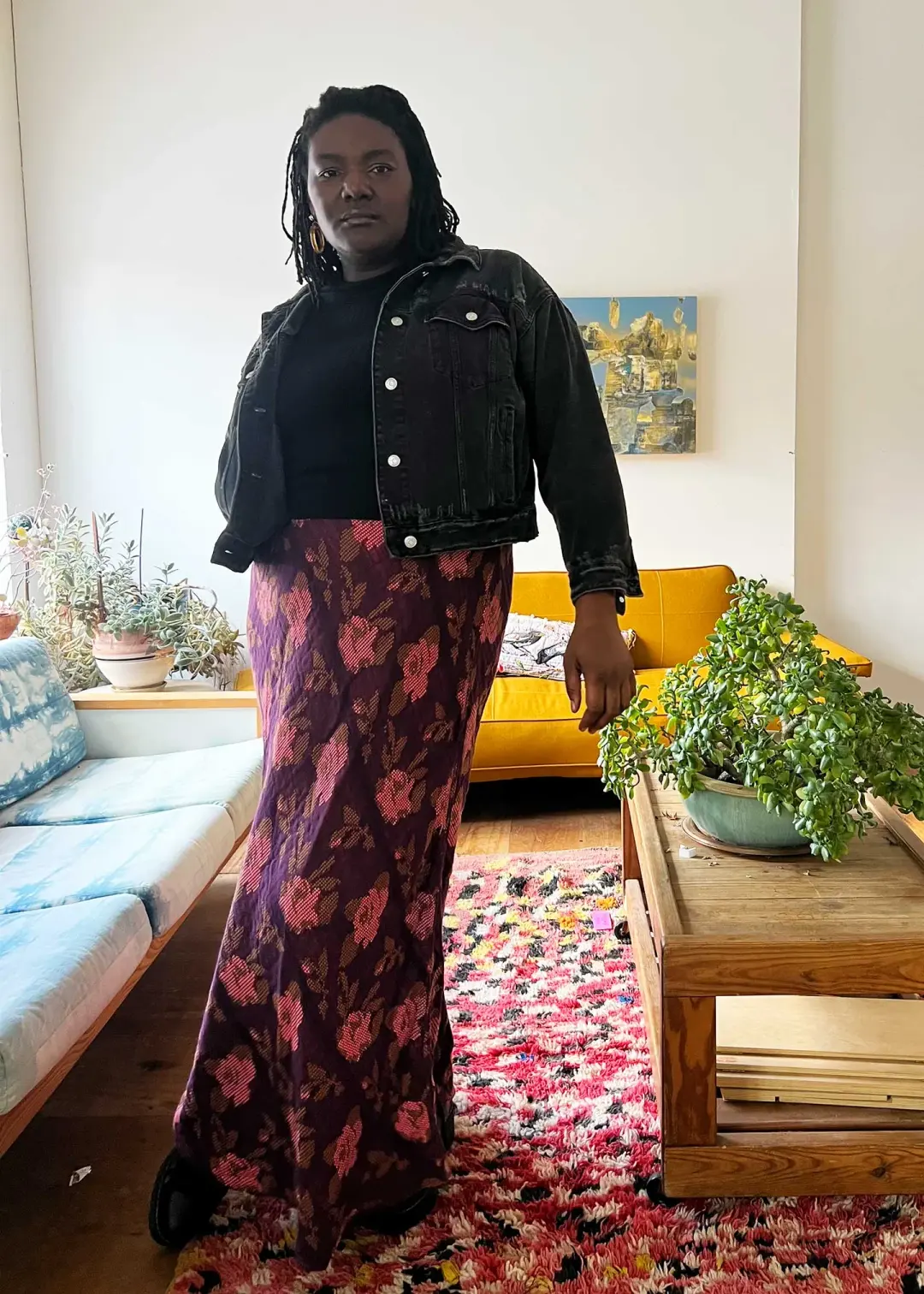 sidney skirt | fall 26 | ruby centerpiece