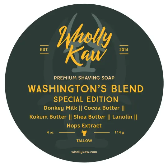 Washington's Blend Shaving Soap, Tallow Base