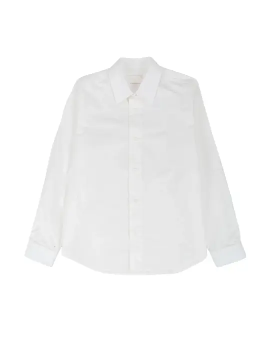 James Coward Filter Shirt White Cotton/Washi Typewriter