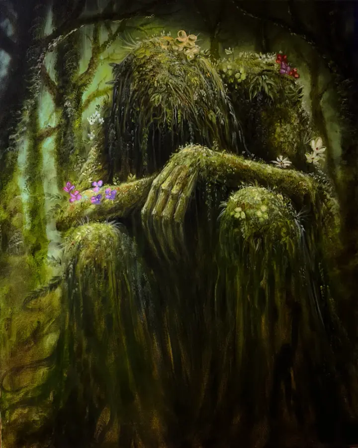 The Forgotten Artist ( Large Print )
