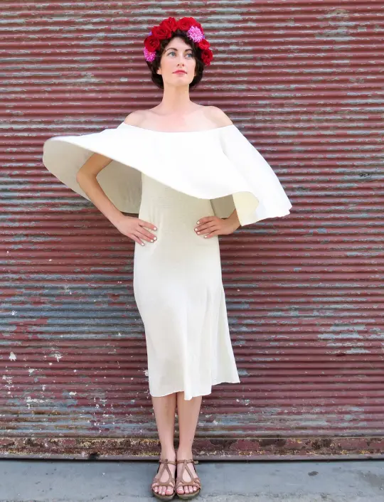 Frida Simplicity Below Knee Dress