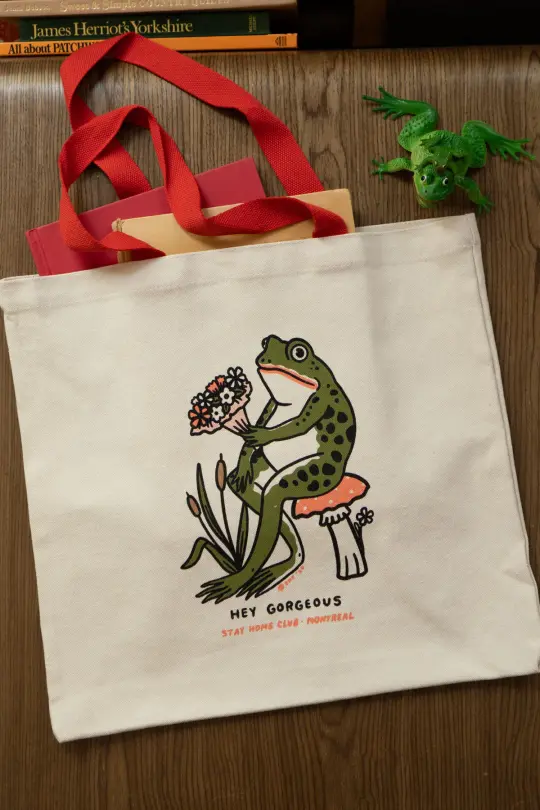 Hey Gorgeous Flat Tote