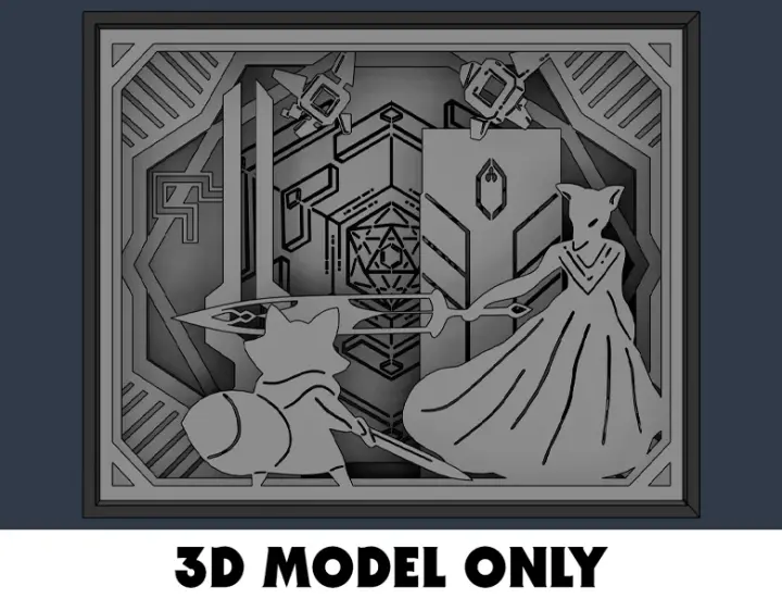 3D Model - TUNIC Lightbox