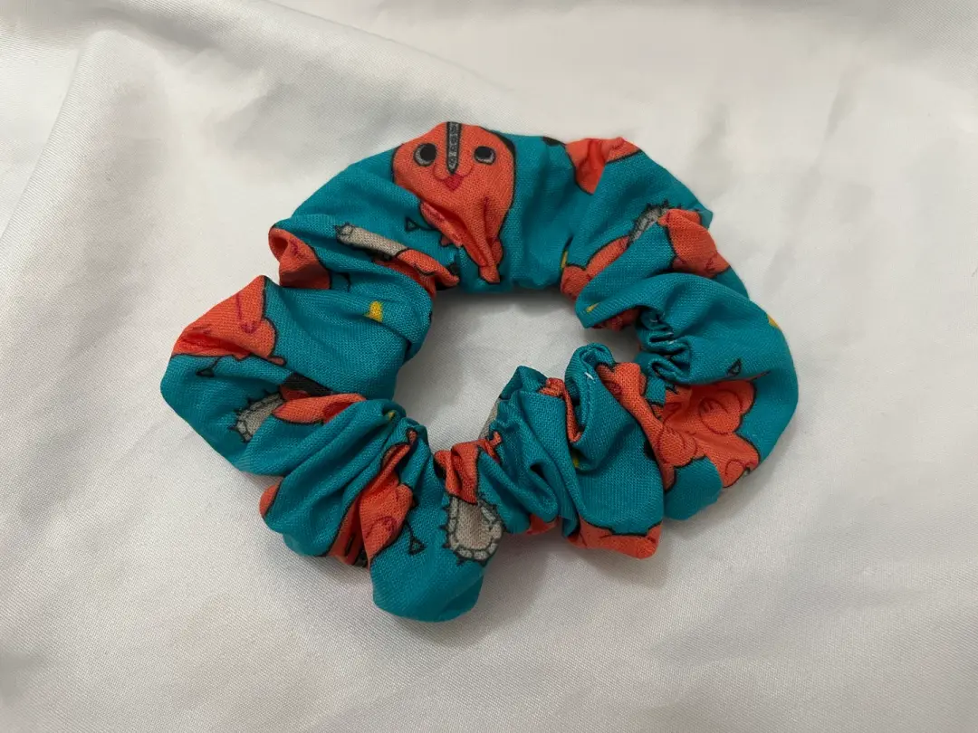 SALE - Saw Puppy Scrunchie