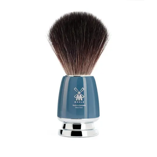 MÜHLE RYTMO Shaving Brush, Black Fibre, Petrol