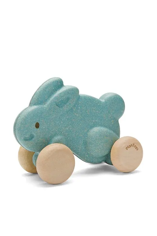 Push Along Bunny - Blue