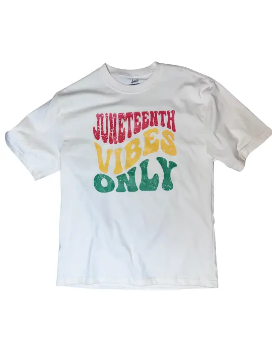 Juneteenth Vibes Only (oversize tshirt)