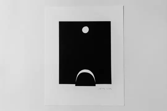 At Midnight {Original Papercut - 11x14"}