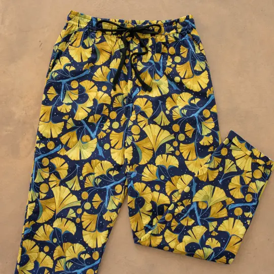 [TROUSERS] Midnight Ginkgo