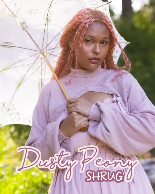 Peony "Shirtless Sleeves" Shrug