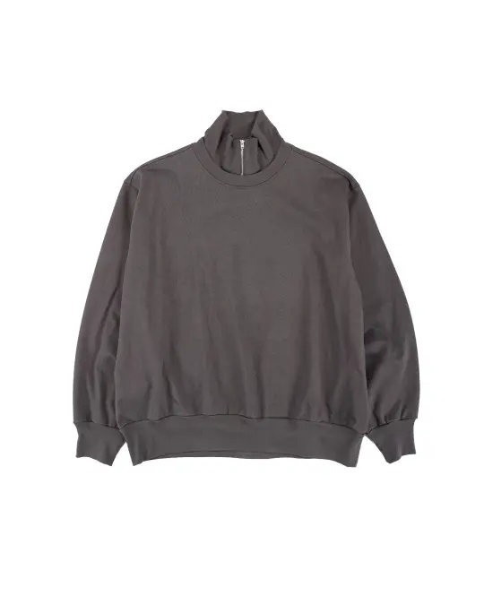 Lady White Co. Layered 1/4 Zip Pewter