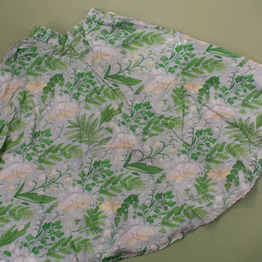 [MIDI SKIRT] Moth & Fern