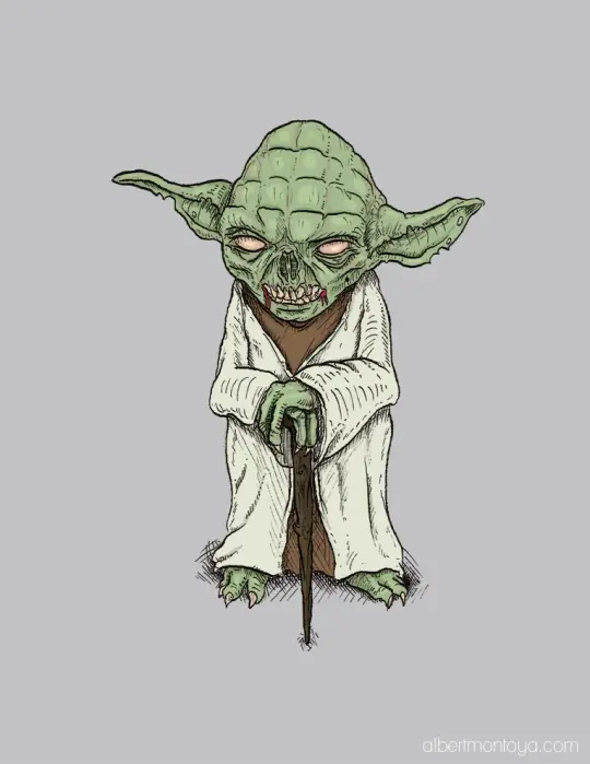 Print "The Dark Side I Sense In You"