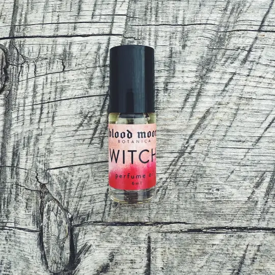 Witch Perfume Oil with Black Musk, Beeswax, Soot, Vanilla Bean & Oud