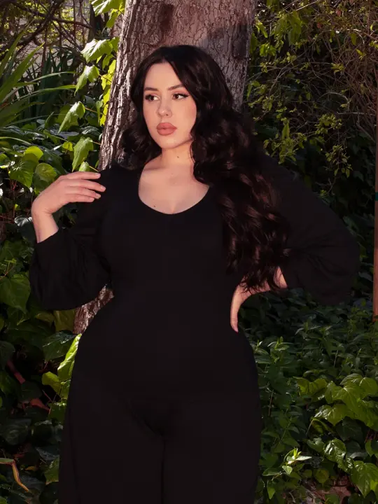 Dark Forest Blouse in Black