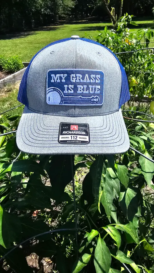 My Grass is Blue Richardson trucker hat