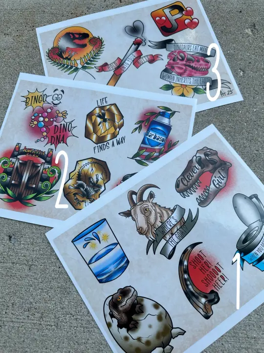 Jurassic Park prints; 3 options (8x10)