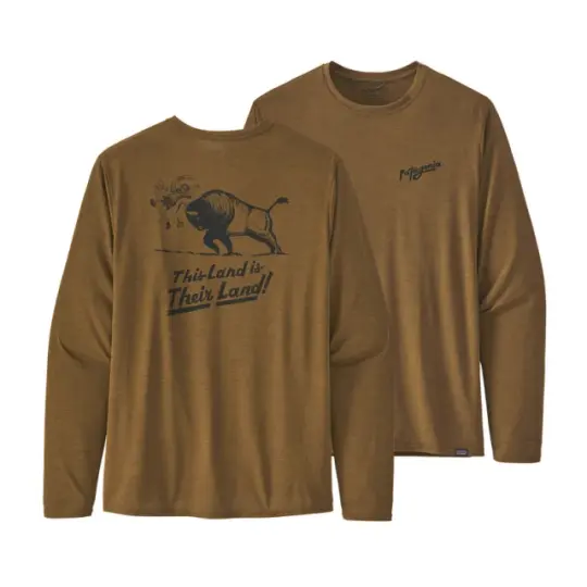 Men's L/S Cap Cool Daily Graphic Shirt