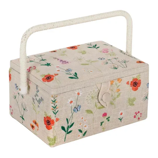Medium Sewing Box Wild Flowers