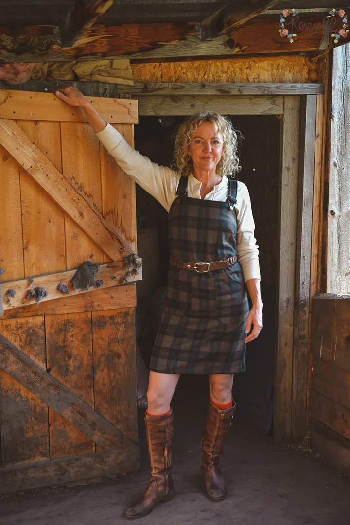Wool Jumper in Tartan