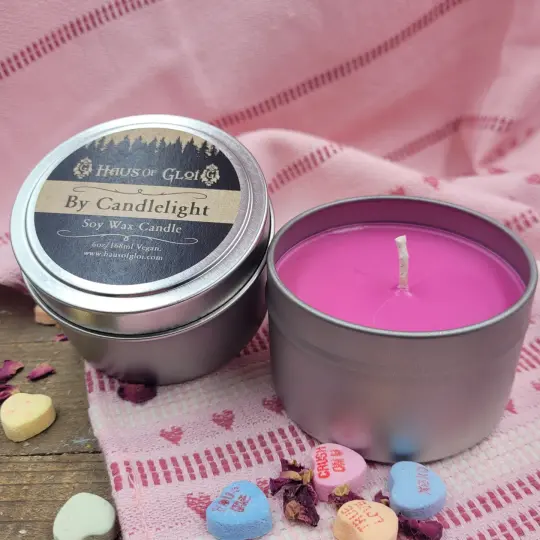 Valentine's Soy Wax Candles